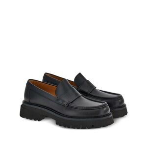 Ferragamo Logo Loafers